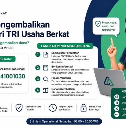 Album : Cara Mengembalikan Dana dari TRI Usaha Berkat